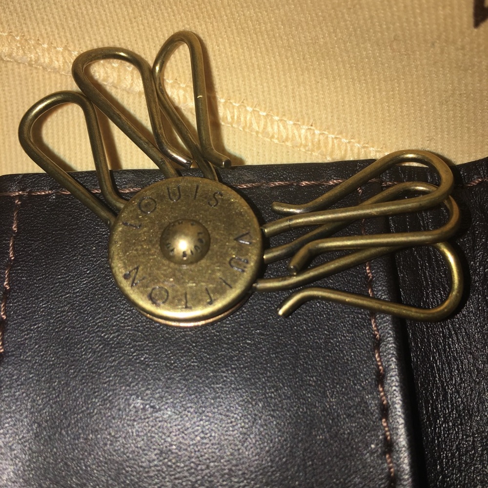 Authentic Louis Vuitton 6 Key/Card Case - Picture 2 of 7